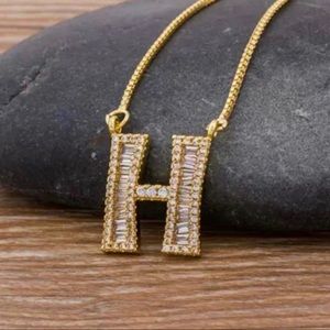 INITIAL LETTER “H” NECKLACE